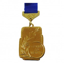 Medalha Gedeval Retangular Ref.271-618 25x35 Mm