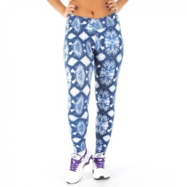 Calça Fitness Placar Corsario Linhares Bg928 Estampada