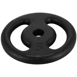 Anilha Vazada Pintado 05 Kg 31 Mm Preto