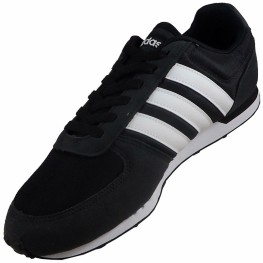 Tenis Adidas Neo City Racer Nylon Preto/branco