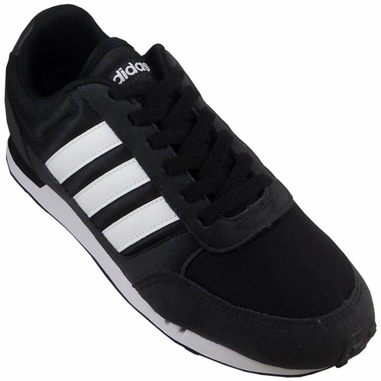 Tenis Adidas Neo Racer Nylon Preto/branco