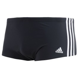 Sunga Adidas Lateral Larga 3s Wide Preto/branco