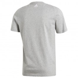 Camisa Adidas Mc Ess 3s Linear Tee Cinza/marinho