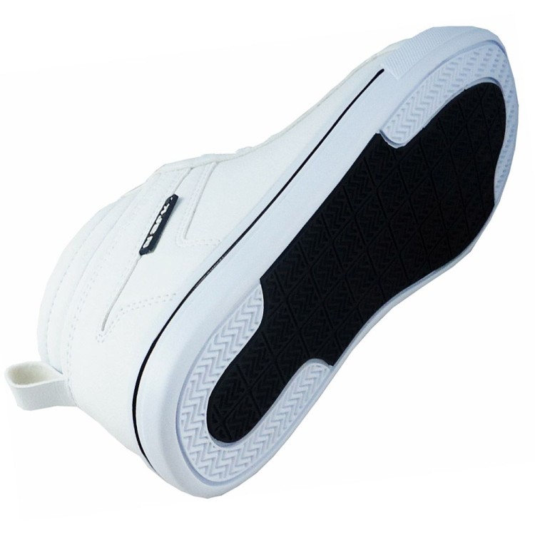 Tenis Ark 2111702 Cano Alto Branco/preto