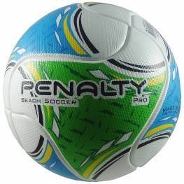 Bola Penalty Futebol De Areia Pro Termotec Pu S/c Bc/az/vd