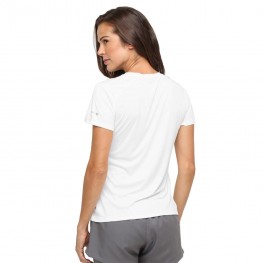 Camisa Speedo Feminino Branco Interlock Proteção Uv 50
