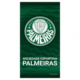 Toalha Clube 130 X 70 Cm Felpuda Palmeiras