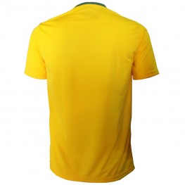 Camisa Brasil Super Bola Fan Adulto Sem Número Amarelo