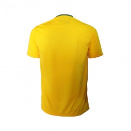Camisa Brasil Super Bola Fan Infantil Sem Número Amarelo