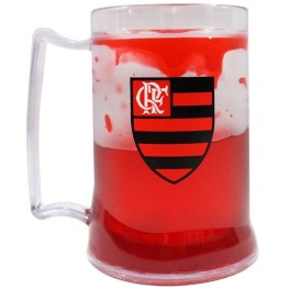 Trjflat - Caneca Gel Vermelha - Escudo