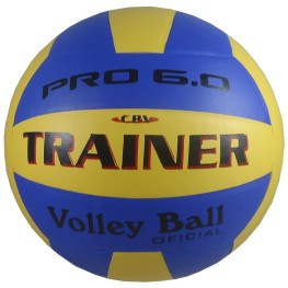 Bola Trainer Volei Pu S/c Amarelo/azul