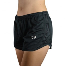 Short Placar Damasco Feminino Preto