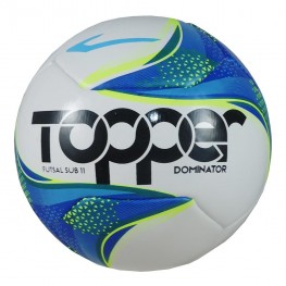 Bola Topper Futsal Sub 11 Fusion Pvc 6 Gomos Dominator