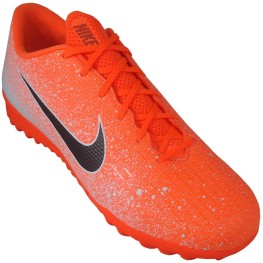 Tenis Nike Society Vapor Academy Laranja/preto/branco