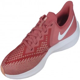 Tenis Nike Zoom Winflo 6 Wmns Salmão/pink/branco