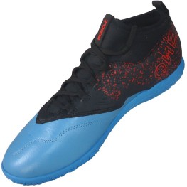 Tenis Puma Indoor One 19.3 It Bdp Couro Preto/azul/vermelho