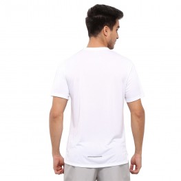 Camisa Nike Manga Curta M Nk Dry Miler Top Ss Bco/bco/reflet