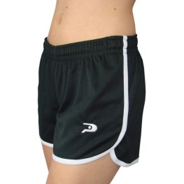 Short Placar Madeira Feminino Preto/branco