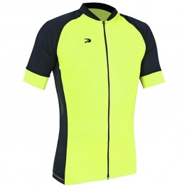 Camisa Placar Ciclista Congo Amarelo Fluorescente/preto