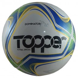 Bola Topper Futsal Profissional Fusion Pu 06g Dominator Pro