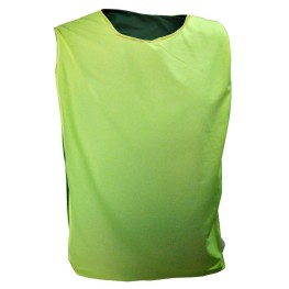 Colete Gs Dupla Face Adulto Poliester Amarelo/verde