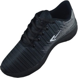 Tenis Box 200 M Preto/preto/prata