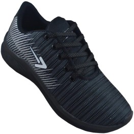 Tenis Box 200 M Preto/preto/prata