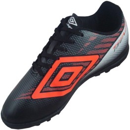 Tenis Umbro Society Thunder Preto/coral/branco