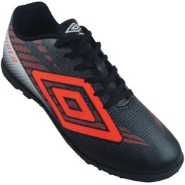 Tenis Umbro Society Thunder Preto/coral/branco