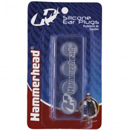 Protetor Ouvido Hammerhead Silicone Ear Plugs Com 4 Unidades