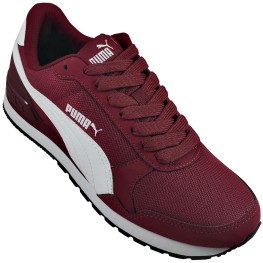 Tenis Puma St Runner V2 Sn Bdp Vermelho/branco