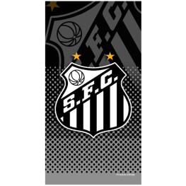 Toalha De Banho Santos Oficial Buettner 70 X 140 Cm
