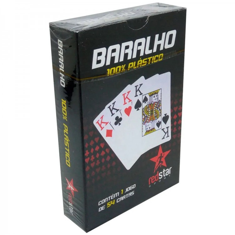 Jogo de baralho na lata 02 jogos de 54 cartas - QUERO PRESENTEAR