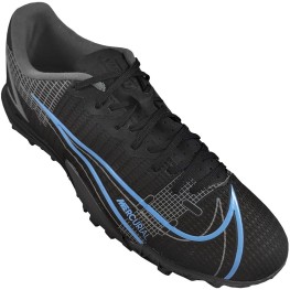 Tenis Nike Society Vapor 14 Academy Tf Preto/preto/chumbo