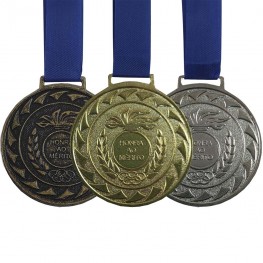 Medalha Crespar Redonda Ref.554-m50 50 Mm Diametro