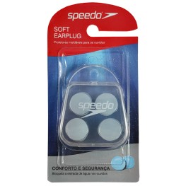 Protetor Ouvido Speedo Silicone Com 4 Unidades