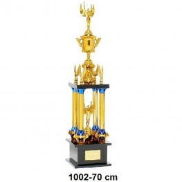 Troféu Jeb's Ref. 1002 70 Cm Dourado/azul