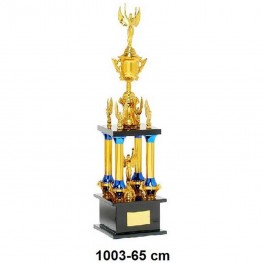 Troféu Jeb's Ref. 1003 65 Cm Dourado/azul