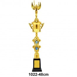 Troféu Jeb's Ref. 1022 48 Cm Dourado/azul