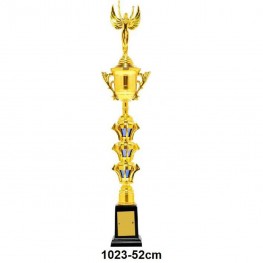 Troféu Jeb's Ref. 1023 52 Cm Dourado/azul