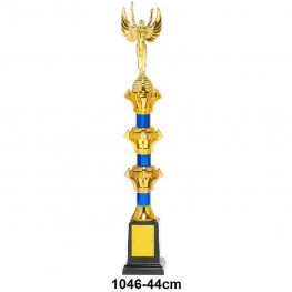 Troféu Jeb's Ref. 1046 44 Cm Dourado/azul