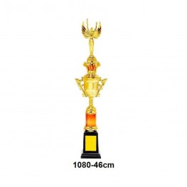 Troféu Jeb's Ref. 1080 46 Cm Dourado/vermelho
