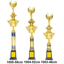 Troféu Jeb's Ref. 1083 46 Cm Dourado/azul