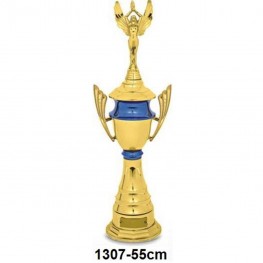 Troféu Jeb's Ref. 1307 55 Cm Dourado/azul