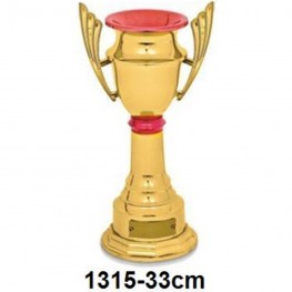 Troféu Jeb's Ref. 1315 33 Cm Taça Dourado/vermelho