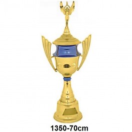 Troféu Jeb's Ref. 1350 70 Cm Dourado/azul