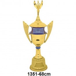 Troféu Jeb's Ref. 1351 68 Cm Dourado/azul