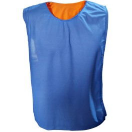 Colete Gs Dupla Face Adulto Poliester Azul/laranja