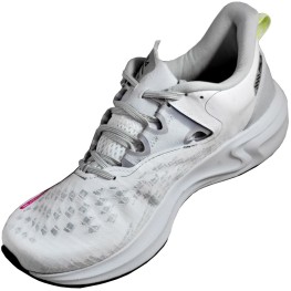 Tenis Fila Racer Grid Feminino Branco/rosa Fluor/limão