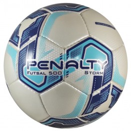 Bola Penalty Futsal Storm 32 Gomos Pu Costurada à Mão
